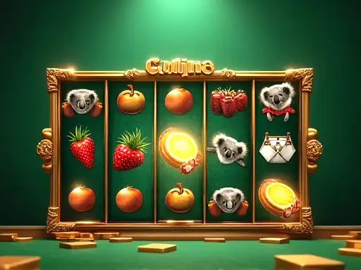 Koala Cash Drops pokie artwork at Rocketplay Casino